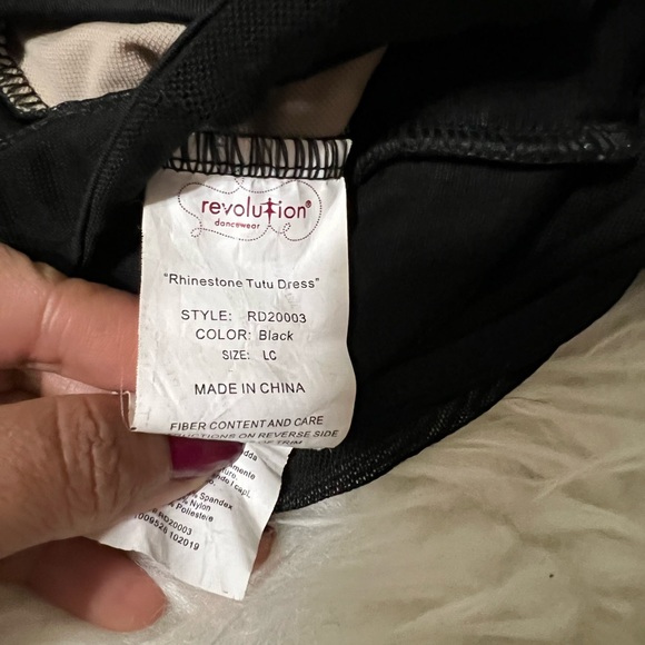 GIRLS RHINESTONE TUTU DRESS - Picture 3 of 5